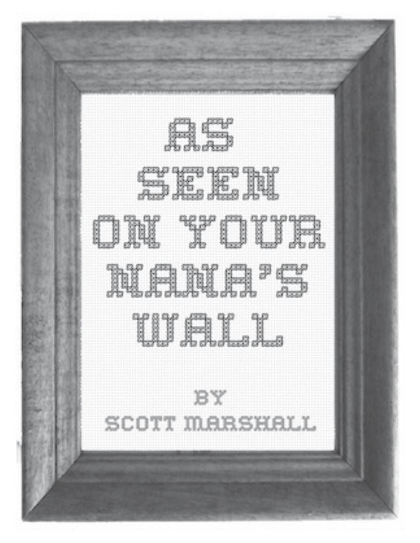 Cover art for As Seen on Your Nana's Wall by Scott Marshall