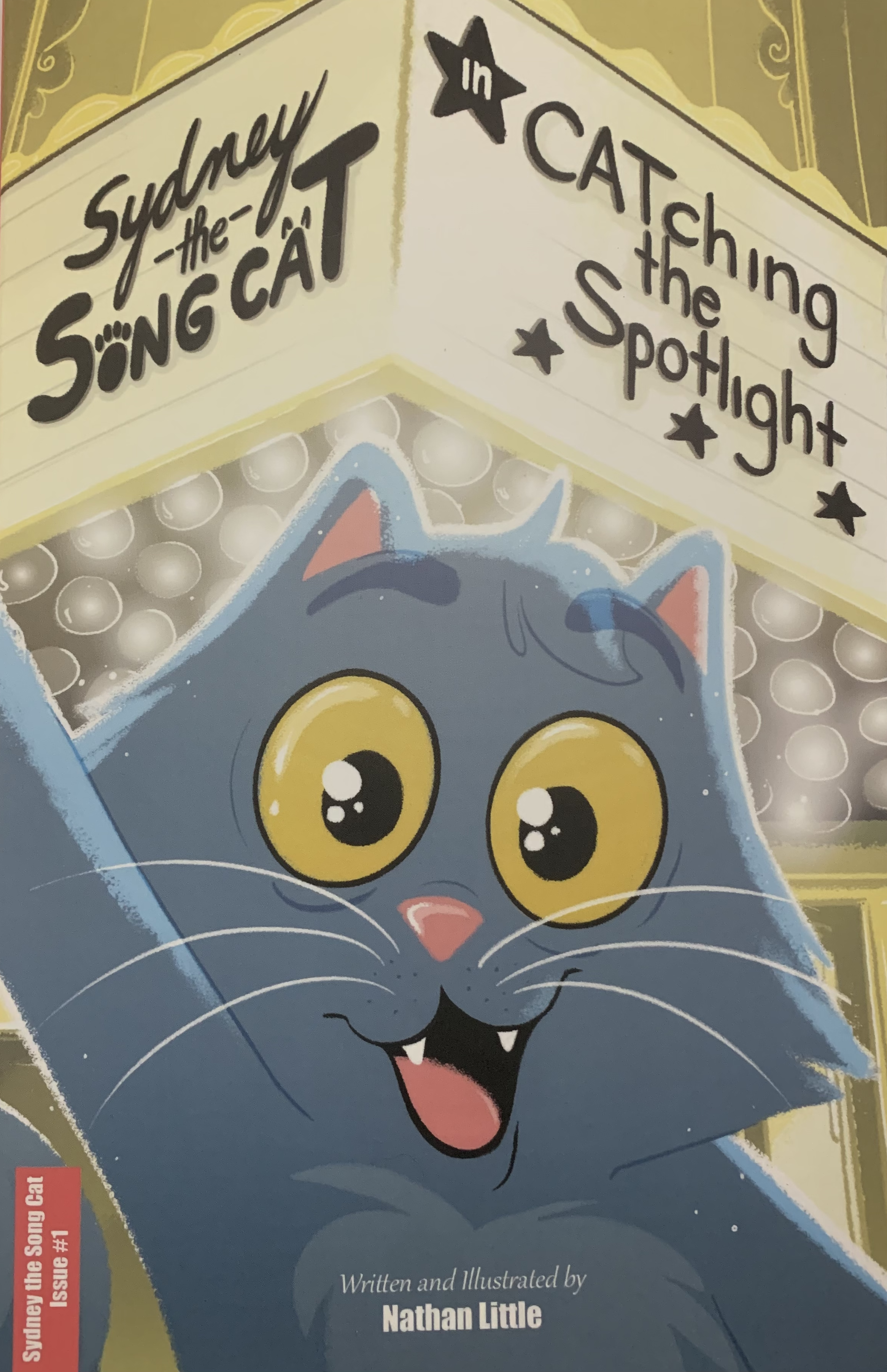Nathan Little's cover for Syndey the Song Cat